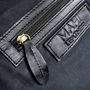 Pony Hair Leather Classic Duffle In Black, thumbnail 7 of 9