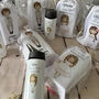 Personalised Flower Girl Water Bottle, Custom Bridal Party Favour, thumbnail 6 of 7