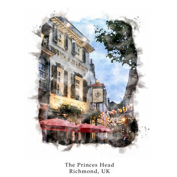 Favourite Pub Custom Print, 3 of 12