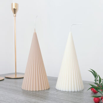 Christmas Tree Candle Modern Christmas Decoration, 10 of 10