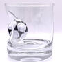 Personalised Football Whisky Glass, thumbnail 3 of 3
