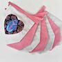 Pink And Grey Girls Bunting With Beetle Bugs / Insects, thumbnail 8 of 11
