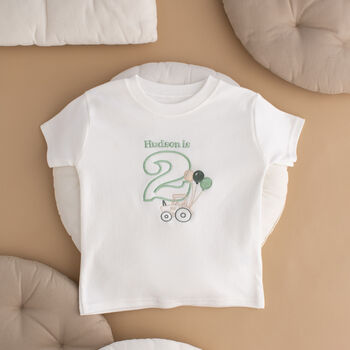Personalised Children's Birthday T Shirt Farm, 2 of 2