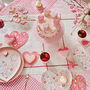 Valentine Heart Shape Napkins, thumbnail 2 of 4