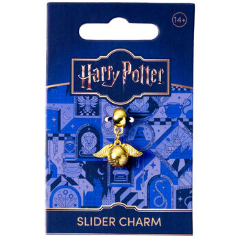 Harry Potter Golden Snitch Gold Tone Charm, 2 of 2