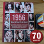 1956: What A Year To Be Born | 70th Birthday Gift Book, thumbnail 1 of 11
