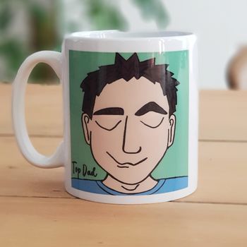Personalised Top Dad Fathers Day Gift Mug, 2 of 4
