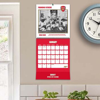 'Arsenal' 2024 Calendar, 2 of 5