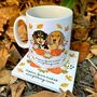 Personalised Pupkin Patch Dog Lover Ceramic Mug, thumbnail 1 of 12