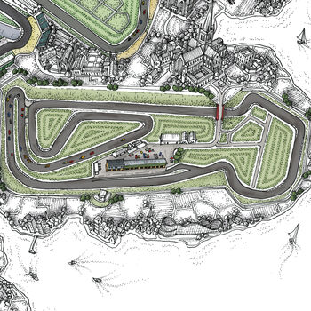 British Racing Scene Motor Racing Circuits Of Britain, 9 of 12