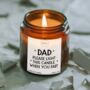 Father's Day Gift Candle With Matches, Light This When Dad Farts, thumbnail 1 of 12