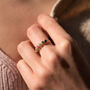 Multi Coloured Tourmalines Adjustable Ring, thumbnail 5 of 12