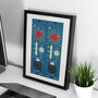 Preamp Module Print | Music Producer Poster, thumbnail 1 of 8