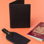 Personalised Pebble Grain Leather Passport Cover, thumbnail 1 of 5