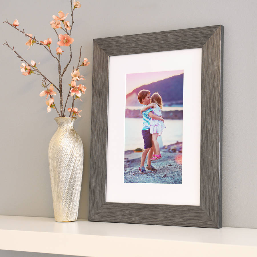 Bespoke Brushed Grey Frame By Picture That Frame