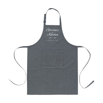 Personalised Made With Love Cotton Apron, 3 of 8