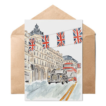 Oxford Street Greeting Card, 2 of 3