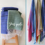 Personalised Sustainable Gift, Beach Towel, thumbnail 4 of 9