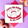 Icing To My Donut Papercut Card, thumbnail 1 of 4