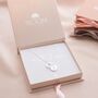 Secret Personalised Heart Birthstone Necklace, thumbnail 10 of 12