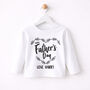 Personalised Father's Day Child T Shirt Mono, thumbnail 3 of 3