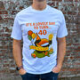 It's A Love|Y Day To Turn | Personalised Mens Birthday Gift T Shirt, thumbnail 3 of 6