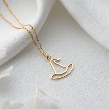 Little Book Of Spells Witch Hat Necklace, 7 of 9