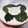 Plant Lady Is The New Cat Lady Embroidery Hoop, thumbnail 5 of 6