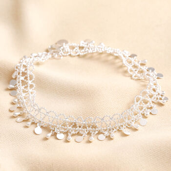Vintage Effect Chain Anklet, 5 of 5
