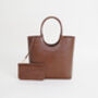 Genuine Leather Tote, thumbnail 5 of 10