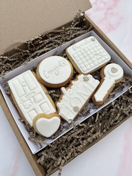 New Home Letterbox Biscuits Gift, 2 of 4