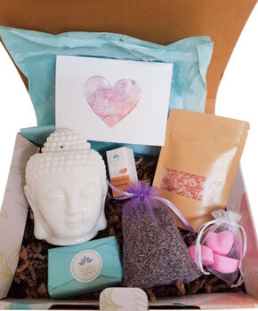 Spa Relaxation Hamper With Buddha Shaped Oil Burner, 8 of 8