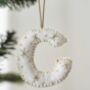 Alphabet Embroidered Felt Decoration, thumbnail 3 of 7