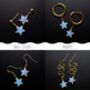 Celestial Star Stud Earrings, thumbnail 5 of 12
