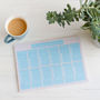 New Week New Goals To Do List Weekly Planner Desk Pad, thumbnail 7 of 10