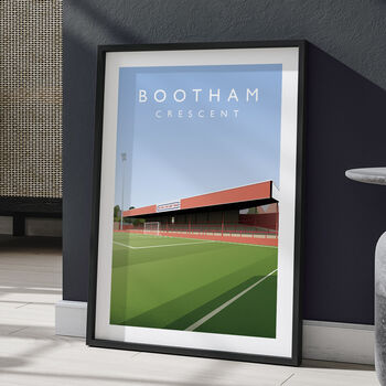 York City Bootham Crescent Poster, 3 of 7
