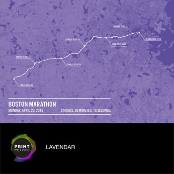 Personalised Boston Marathon Poster, 7 of 12