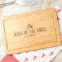 Personalised 'King Of The Grill' Steak Chopping Board, thumbnail 1 of 8