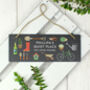 Personalised Hanging Slate Plaque Garden Sign, thumbnail 5 of 6