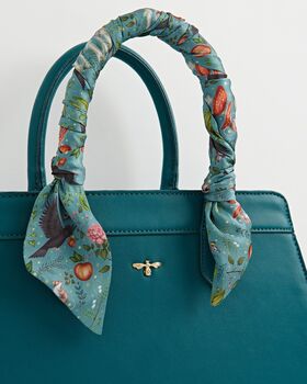 Into The Woods Teal Tote, 3 of 5