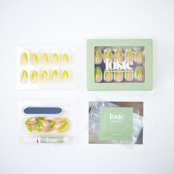 Loste Reusable Press On Nails Gift Set: Poison Ivy, 3 of 4