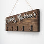 Personalised With Family Name Christmas Stocking Hanger, thumbnail 1 of 8