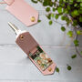 Personalised Hidden Double Photograph Pink Keyring, thumbnail 1 of 3