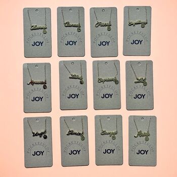 Zodiac Gift Set – Gold Star Sign Necklace And Celestial Notebook, 6 of 6