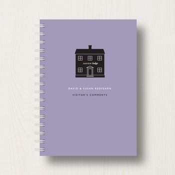 Personalised Visitor Or Guest Journal Or Notebook, 7 of 7