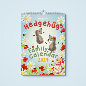 Hedgehugs 2024 Family Organiser Calendar, 2 of 6