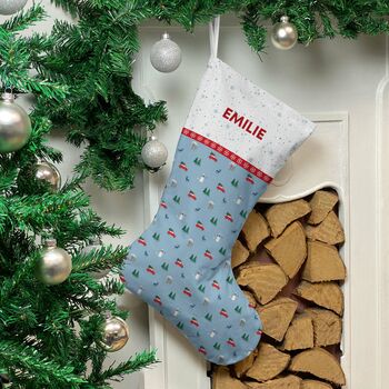 Personalised Christmas Stocking 'Car', 2 of 3