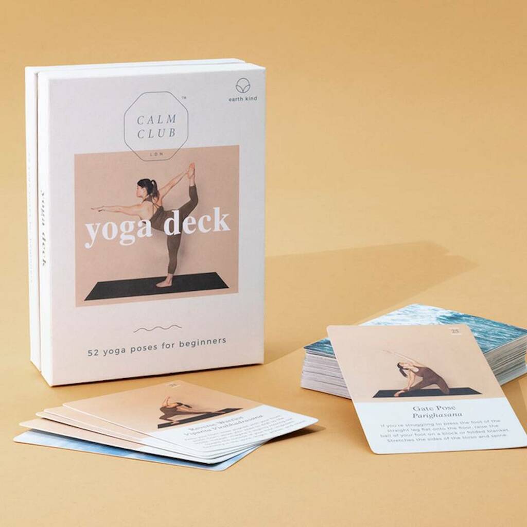 Yoga Poses Workout Cards, 1 of 3