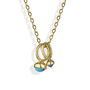 Gold Gemstone Necklace : Ancient Awe, thumbnail 9 of 12