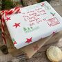North Pole Special Delivery Name And Address Personalised Wrapping Paper, thumbnail 9 of 10